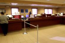 interior of Access PEI O'Leary building